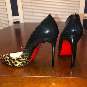 Christian Louboutin Leopard gradient Heels